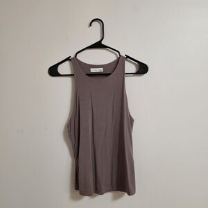 Women's Sleeveless Top in Taupe